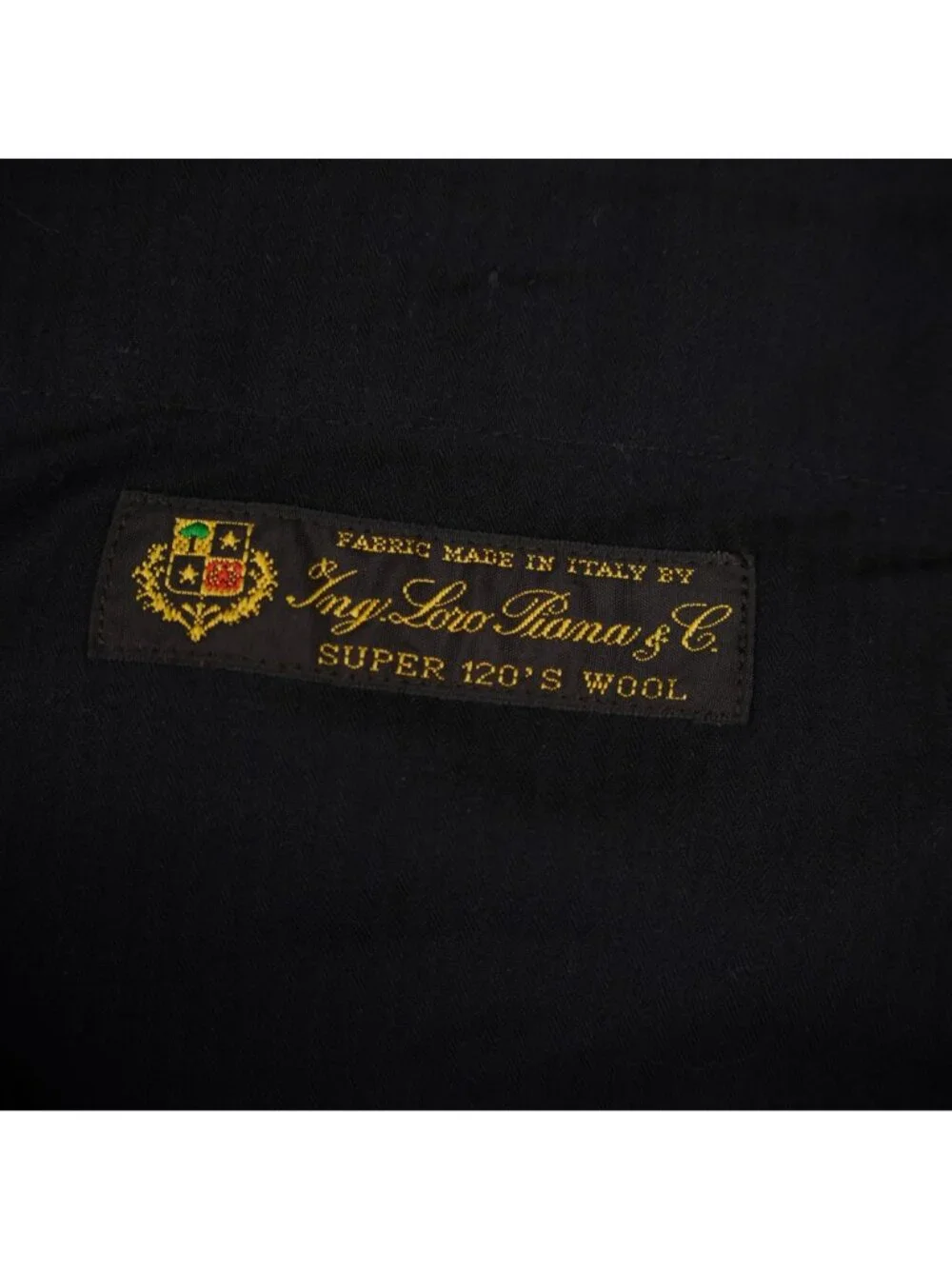 J Crew Loro Piana Ludlow Slim Fit Dress Pants Super 120s Wool Mens 35x28 (35x32)